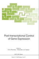 Post-transcriptional Control of Gene Expression