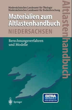 Altlastenhandbuch des Landes Niedersachsen Materialienband