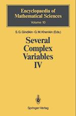 Several Complex Variables IV