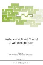Post-transcriptional Control of Gene Expression