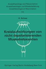 Kreislaufwirkungen von nicht depolarisierenden Muskelrelaxantien