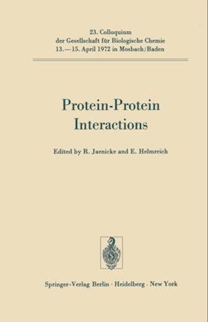 Protein-Protein Interactions