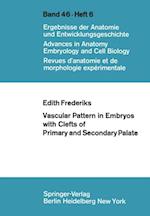 Vascular Pattern in Embryos with Clefts of Primary and Secondary Palate