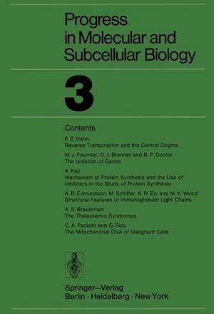 Progress in Molecular and Subcellular Biology 3