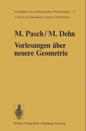 Vorlesungen über die neuere Geometrie