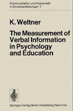 Measurement of Verbal Information in Psychology and Education