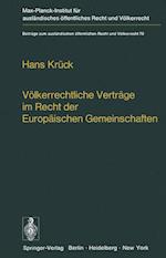 Völkerrechtliche Verträge im Recht der Europäischen Gemeinschaften