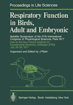 Respiratory Function in Birds, Adult and Embryonic