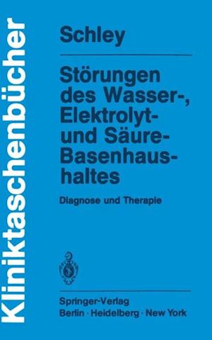 Störungen des Wasser-, Elektrolyt- und Säure-Basenhaushaltes