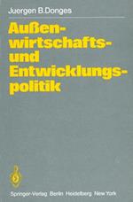 Außenwirtschafts- und Entwicklungspolitik