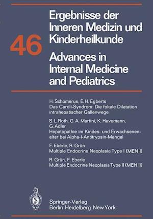 Ergebnisse der Inneren Medizin und Kinderheilkunde / Advances in Internal Medicine and Pediatrics