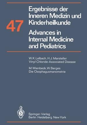 Ergebnisse der Inneren Medizin und Kinderheilkunde / Advances in Internal Medicine and Pediatrics