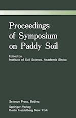 Proceedings of Symposium on Paddy Soils
