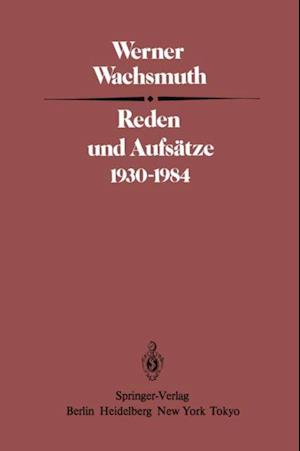 Reden und Aufsätze 1930–1984