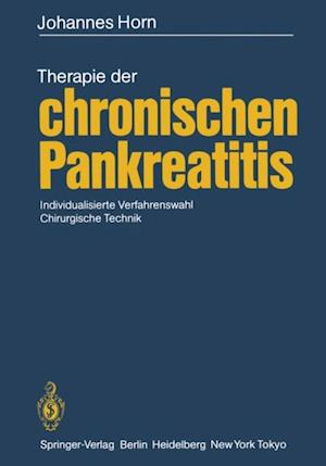 Therapie der chronischen Pankreatitis