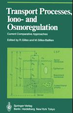 Transport Processes, Iono- and Osmoregulation