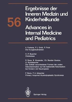 Ergebnisse Der Inneren Medizin Und Kinderheilkunde / Advances in Internal Medicine and Pediatrics