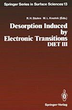 Desorption Induced by Electronic Transitions, DIET III