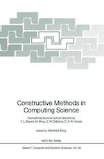 Constructive Methods in Computing Science