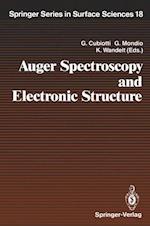Auger Spectroscopy and Electronic Structure