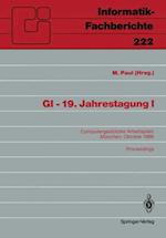 GI — 19. Jahrestagung I