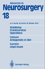 Stabilizing Craniocervical Operations Calcium Antagonists in SAH Current Legal Issues