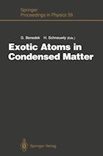 Exotic Atoms in Condensed Matter