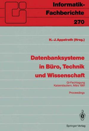 Datenbanksysteme in Büro, Technik und Wissenschaft