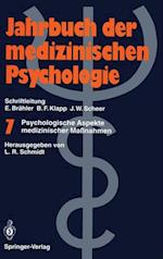 Psychologische Aspekte medizinischer Maßnahmen