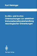 In-vitro- und in-vivo-Untersuchungen zur selektiven Immunadsorptionsbehandlung neurologischer Erkrankungen