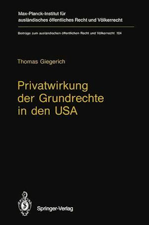 Privatwirkung der Grundrechte in den USA