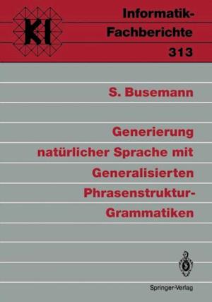 Generierung natürlicher Sprache mit Generalisierten Phrasenstruktur-Grammatiken