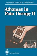 Advances in Pain Therapy II