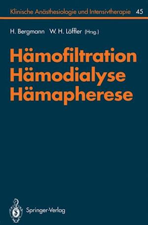 Hämofiltration, Hämodialyse, Hämapherese