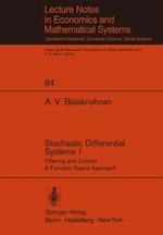 Stochastic Differential Systems I