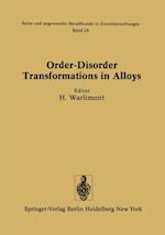 Order-Disorder Transformations in Alloys