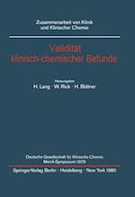 Validität klinisch-chemischer Befunde