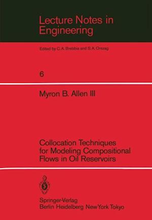 Collocation Techniques for Modeling Compositional Flows in Oil Reservoirs