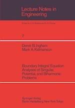 Boundary Integral Equation Analyses of Singular, Potential, and Biharmonic Problems