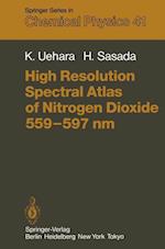 High Resolution Spectral Atlas of Nitrogen Dioxide 559–597 nm