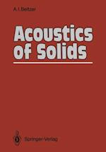 Acoustics of Solids