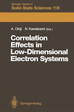 Correlation Effects in Low-Dimensional Electron Systems