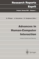 Advances in Human-Computer Interaction