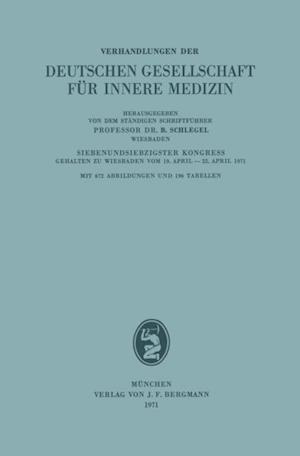 Verhandlungen der Deutschen Gesellschaft für Innere Medizin