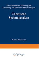 Chemische Spektralanalyse