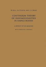 Continuum Theory of Inhomogeneities in Simple Bodies