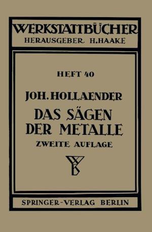 Das Sägen der Metalle