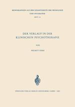 Der Verlauf in der Klinischen Psychotherapie