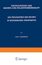 Die Philosophie des Rechts in Historischer Perspektive