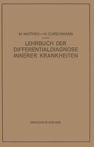 Lehrbuch der Differentialdiagnose Innerer Krankheiten